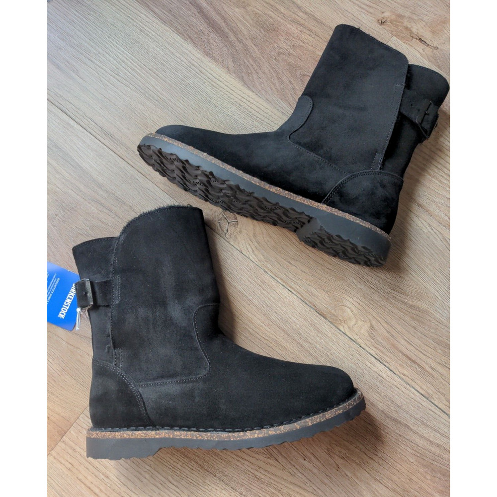 Birkenstock Uppsala Shearling Pull On Boots Black - Picture 7 of 11